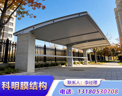 许昌小区电动车车棚